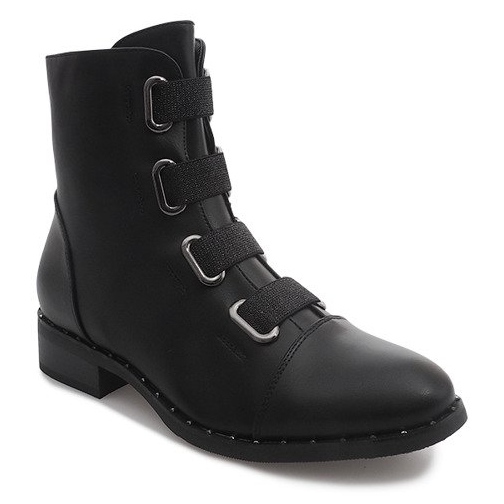 Bottes Chaudes Avec Gommes 6229-1 Noir le noir 2