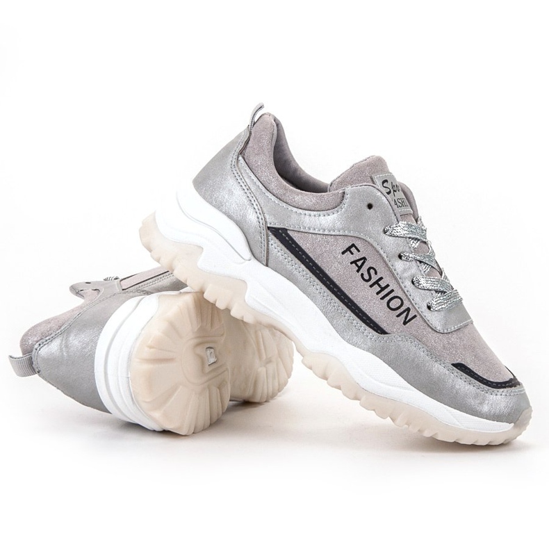 Ax Boxing Chaussures de sport à la mode gris 1 Ax Boxing Chaussures de sport à la mode gris 1