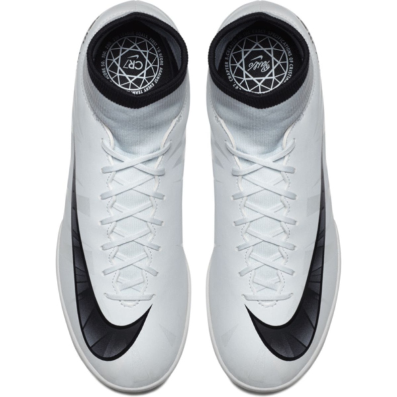 Chaussures d'intérieur Nike MercurialX Victory CR7 Df Ic M 903611-401 blanche 2