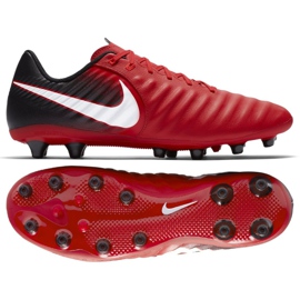 Chaussures de football Nike Tiempo Ligera Iv Ag Pro M 897743-616 rouge rouge 2
