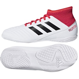 Chaussures d'intérieur adidas Predator Tango 18.3 In Jr CP9073 multicolore blanche 3