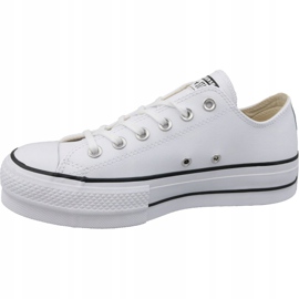 Converse Chuck Taylor All Star Lift Clean Ox W 561680C blanche 1