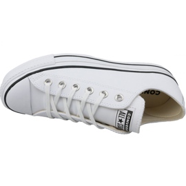 Converse Chuck Taylor All Star Lift Clean Ox W 561680C blanche 2