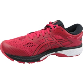 Chaussures de course Asics Gel-Kayano 26 M 1011A541-600 rouge 1
