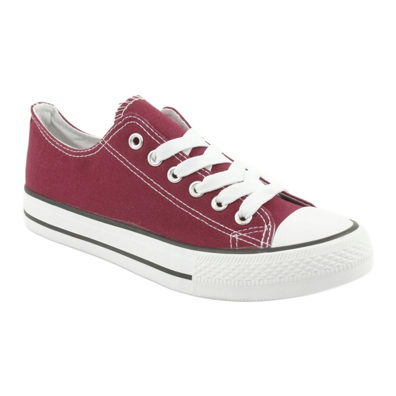 Baskets à lacets Atletico CNSD-1 bordeaux blanche multicolore 1
