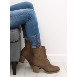 Escarpins à lacets Marron 3638 Kaki brun 2