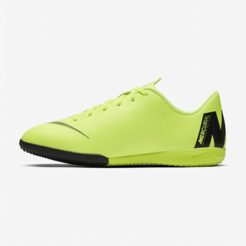 Nike Mercurial VaporX 12 Academy Gs Ic Jr AJ3101 701 vert chaussures 1