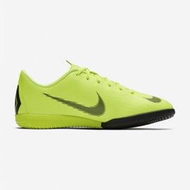 Nike Mercurial VaporX 12 Academy Gs Ic Jr AJ3101 701 vert chaussures 4