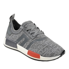 Chaussures de sport grises MD01B-3 1