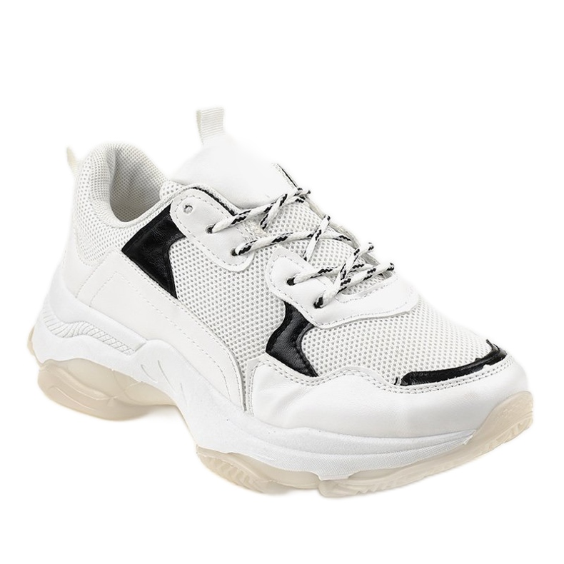 Chaussures de sport blanches, baskets MM-7 1