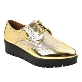 Chaussures à lacets dorées TL-60 1