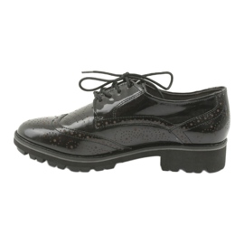 Richelieu à lacets Caprice 23701 le noir multicolore 2