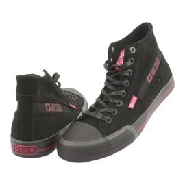 Big Star Men's Black Sneakers 174084 noir 4