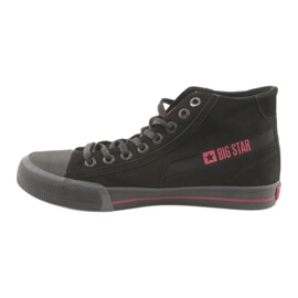 Big Star Men's Black Sneakers 174084 noir 2