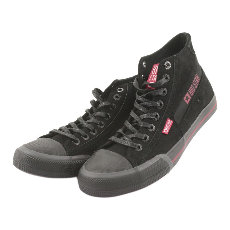 Big Star Men's Black Sneakers 174084 noir 3