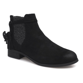 Bottines Daim Jodhpur W132 Noir le noir 4