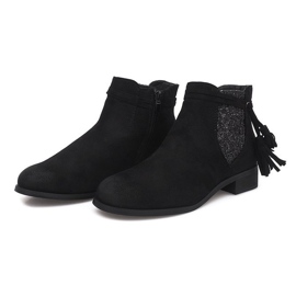 Bottines Daim Jodhpur W132 Noir le noir 3