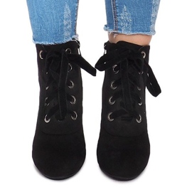 Bottines à Lacets On A Post 168-138 Noir le noir 1