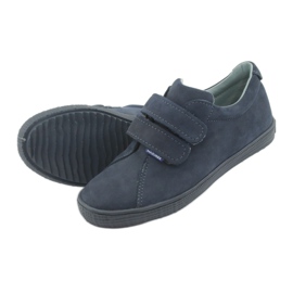 Chaussures de garçons en cuir Mazurek pour velcro 268 bleu marine 5 Chaussures de garçons en cuir Mazurek pour velcro 268 bleu marine 5