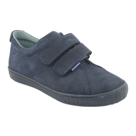Chaussures de garçons en cuir Mazurek pour velcro 268 bleu marine 1 Chaussures de garçons en cuir Mazurek pour velcro 268 bleu marine 1