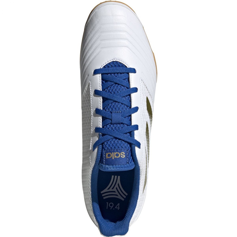 Adidas Predator Sala 19.4 In M EG2827 chaussures de football gris blanc 1