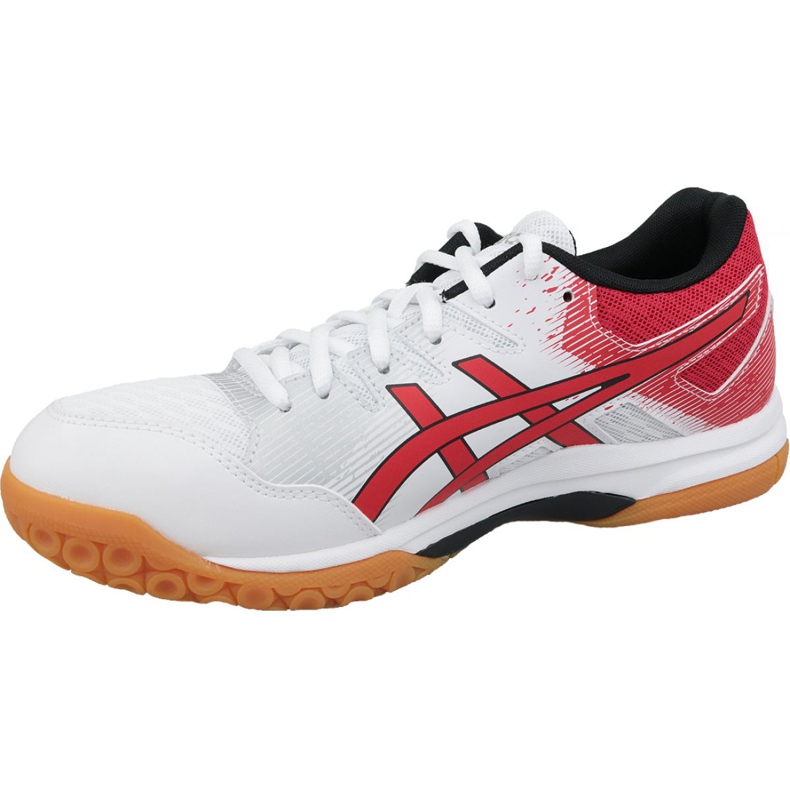 Asics Gel-Rocket 9 M 1071A030-101 chaussures de volley-ball blanche blanche 1 Asics Gel-Rocket 9 M 1071A030-101 chaussures de volley-ball blanche blanche 1