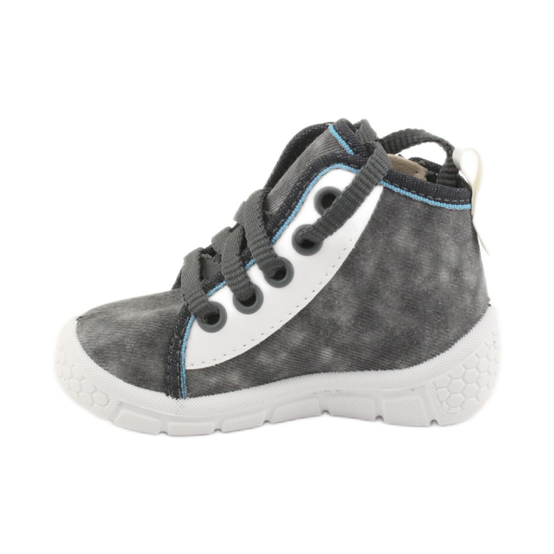 Chaussures enfant Befado 547P001 blanc bleu gris 2