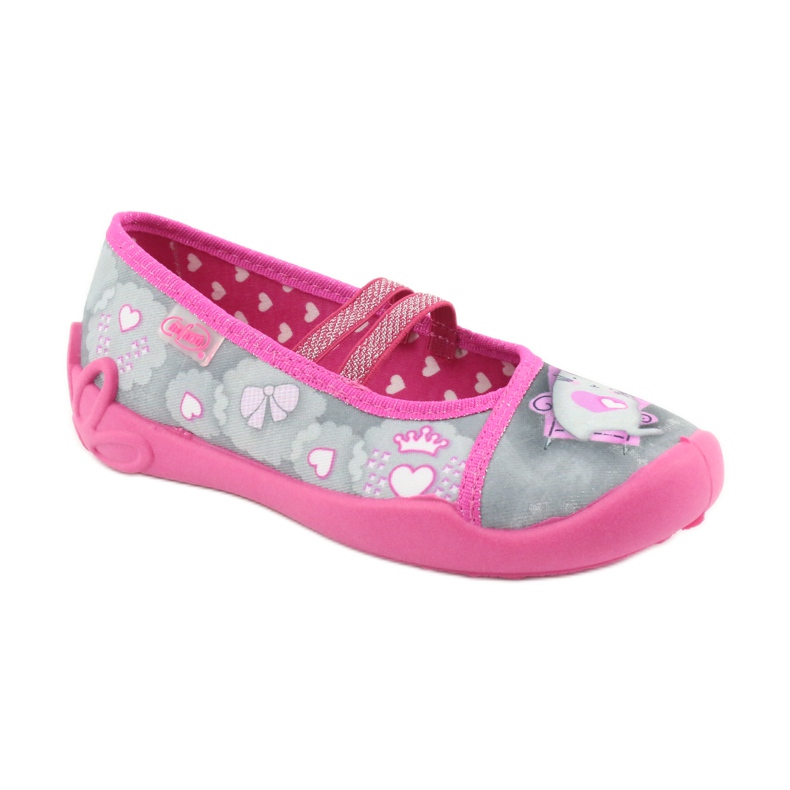 Chaussures enfant Befado 116X248 rose gris 2