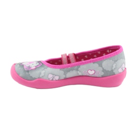 Chaussures enfant Befado 116X248 rose gris 2