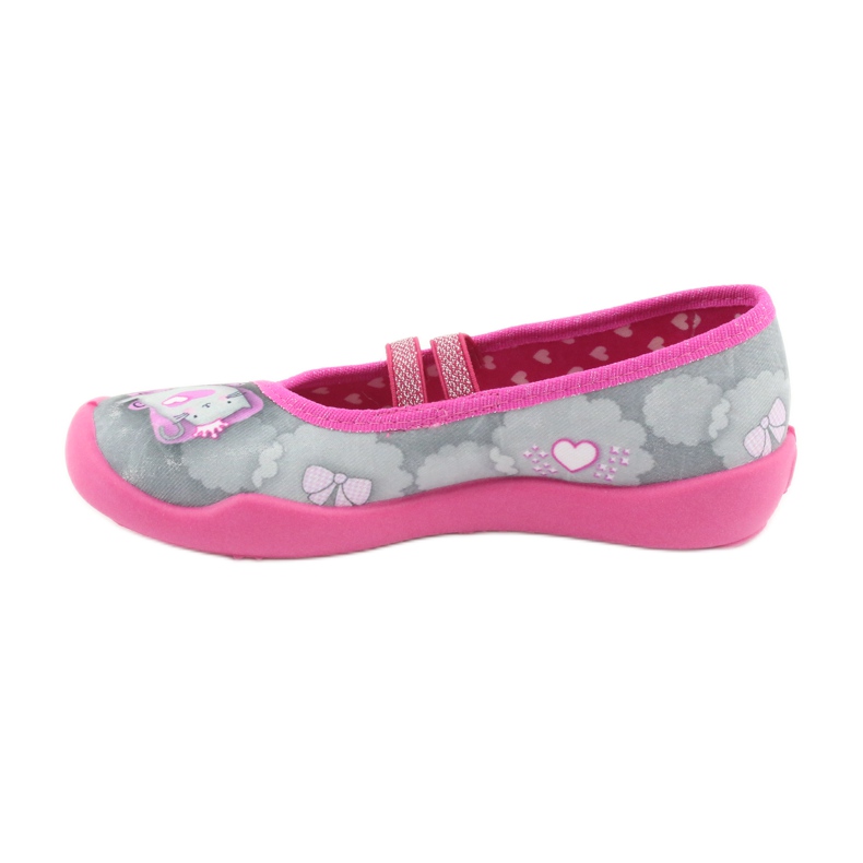 Chaussures enfant Befado 116X248 rose gris 2 Chaussures enfant Befado 116X248 rose gris 2