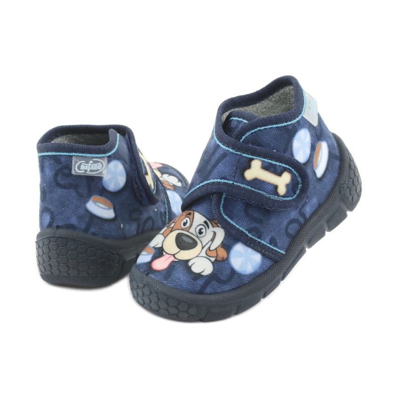 Chaussures enfant Befado 529P106 bleu marine bleu 4