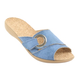 Chaussures femme Befado pu 265D015 bleu 1