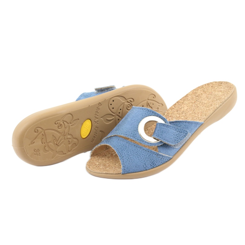 Chaussures femme Befado pu 265D015 bleu 4