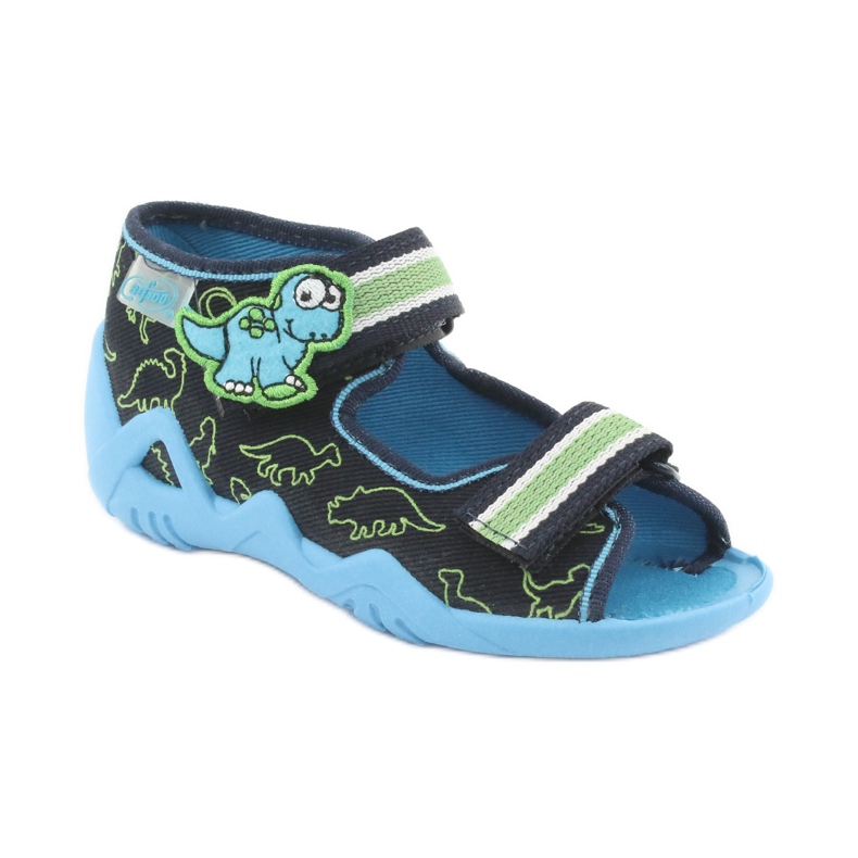 Chaussures enfant Befado vertes 250P088 bleu marine bleu 1