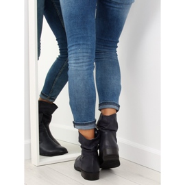 Boots femme bleu marine 1127-PA DK.BLUE 2 Boots femme bleu marine 1127-PA DK.BLUE 2