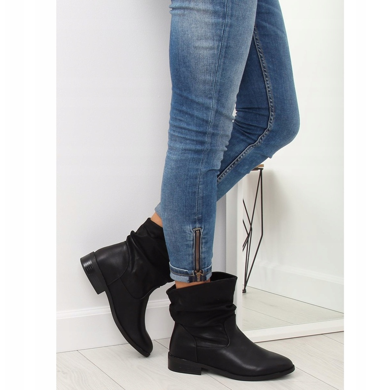 Bottes noires pour femmes noires 1127-PA Noir le noir 1
