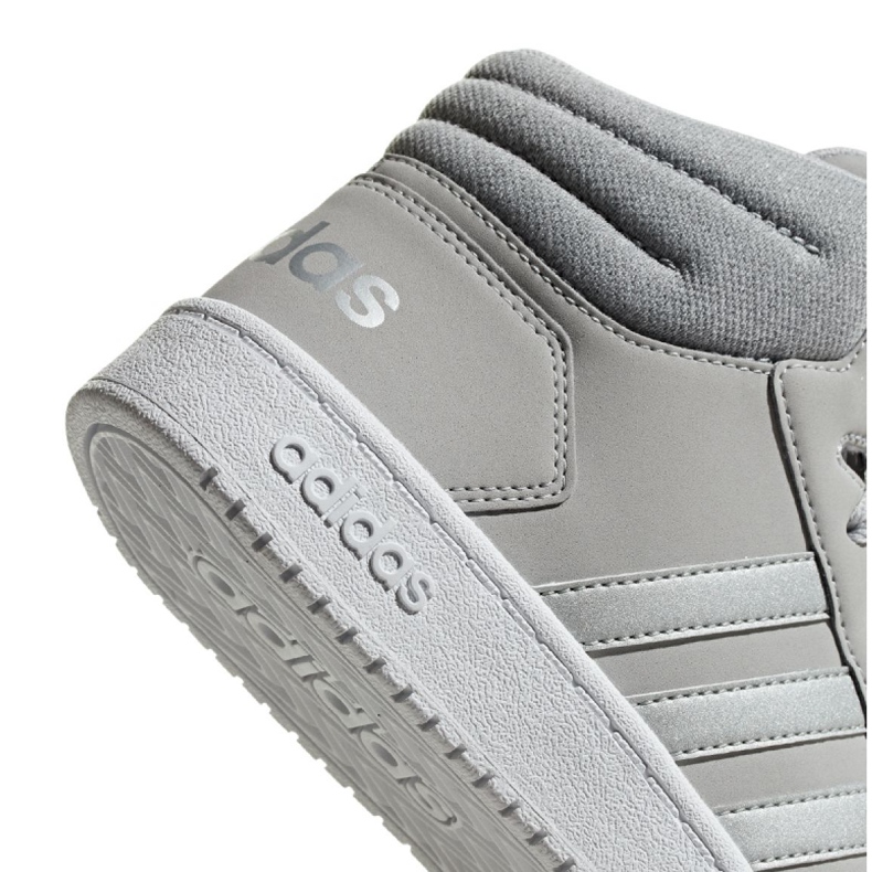 Adidas Hoops Mid 2.0 K Jr F35796 chaussures gris 2