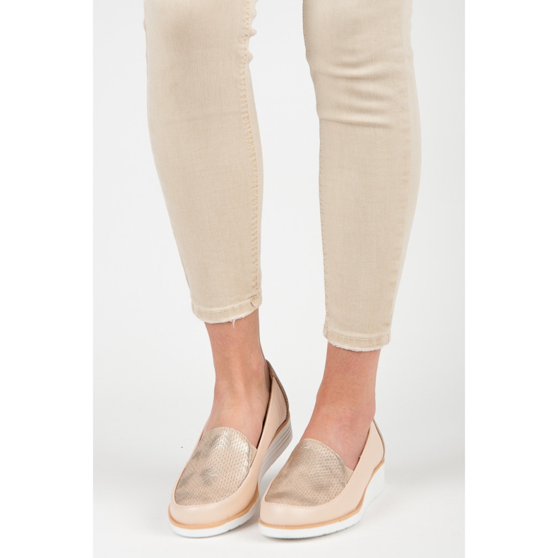 Chaussures avec motif VICES brun 1