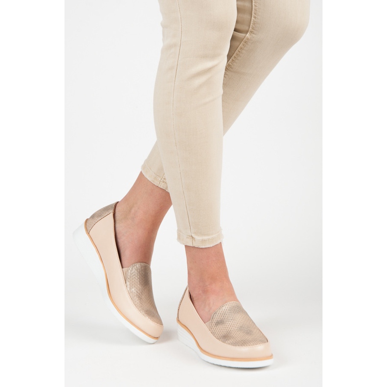 Chaussures avec motif VICES brun 2