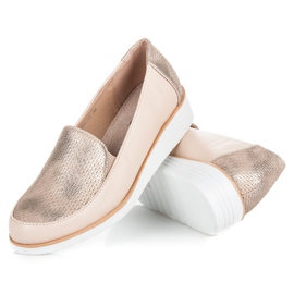 Chaussures avec motif VICES brun 4