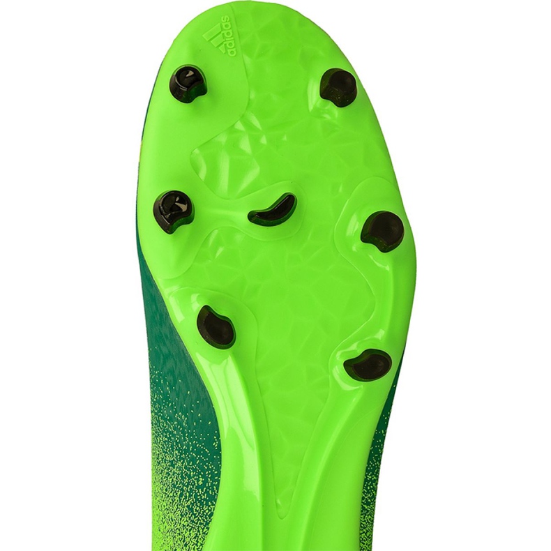 Chaussures de foot Adidas X 16.3 Fg M BB5855 vert vert 1