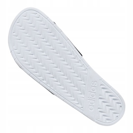 Chaussons Adidas Adilette Tnd M F35437 blanche le noir 1