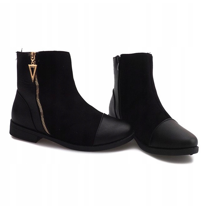 Bottes chaudes A-1 Noir le noir 1