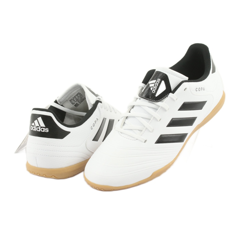 Chaussures d'intérieur adidas Copa Tango 18.4 En M CP8963 blanche 2