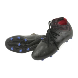 Chaussures de football Adidas Nemeziz 18.3 Fg Jr D98016 noir 4