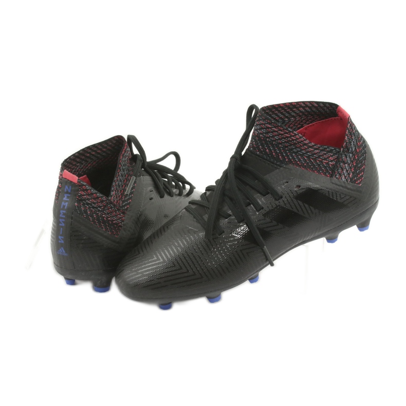 Chaussures de football Adidas Nemeziz 18.3 Fg Jr D98016 noir 3