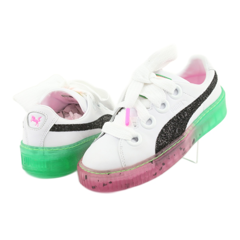 Plateforme Candy Princess Sophia Webster PUMA Blanc PUMA Noir blanche le noir rose vert 3