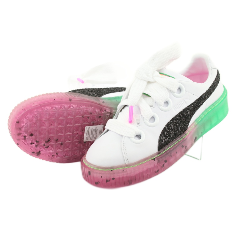 Plateforme Candy Princess Sophia Webster PUMA Blanc PUMA Noir rose vert 4