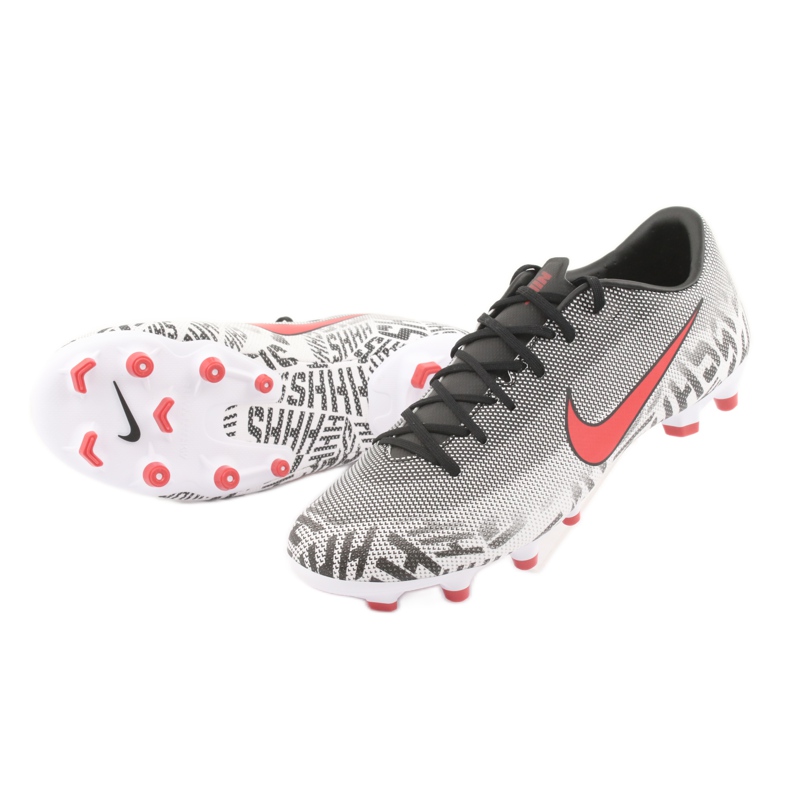 Chaussure de football Nike Mercurial Vapor 12 Academy Neymar FG / MG M AO3131-170 blanc 4