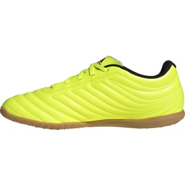 Chaussures de foot Adidas Copa 19.4 In M F35487 le noir jaune 2 Chaussures de foot Adidas Copa 19.4 In M F35487 le noir jaune 2